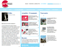Tablet Screenshot of livresdart.fr